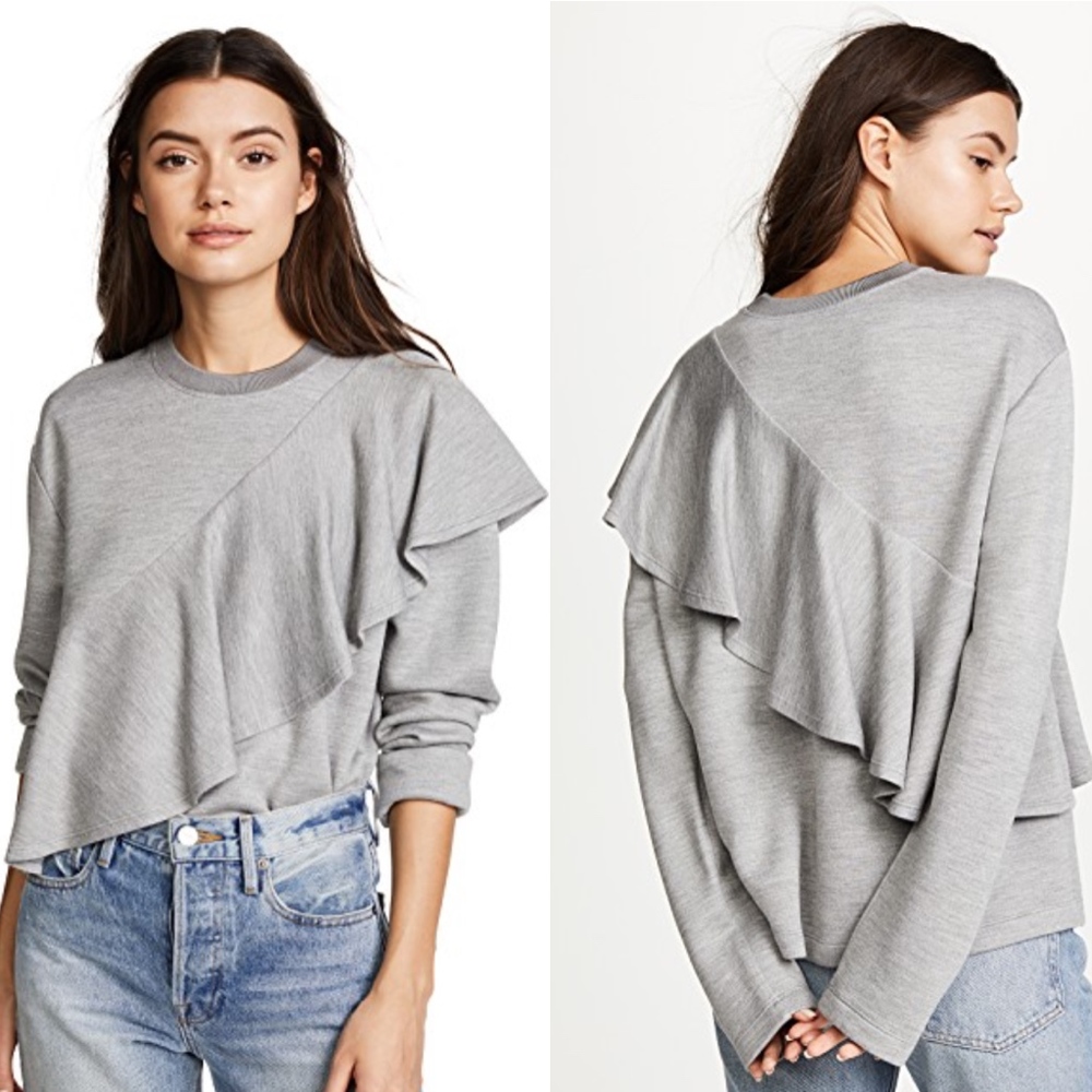 Diane von Furstenberg Ruffle Pullover